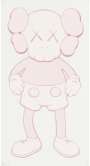 KAWS: Companion (pink) - Signed Print