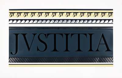 Entablature X - Signed Print by Roy Lichtenstein 1976 - MyArtBroker