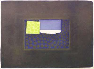 Interior (Day) - Signed Print by Howard Hodgkin 1974 - MyArtBroker