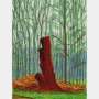 David Hockney: The Arrival Of Spring In Woldgate East Yorkshire 25th February 2011 - Signed Print