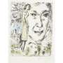 Marc Chagall: Autoportrait - Signed Print