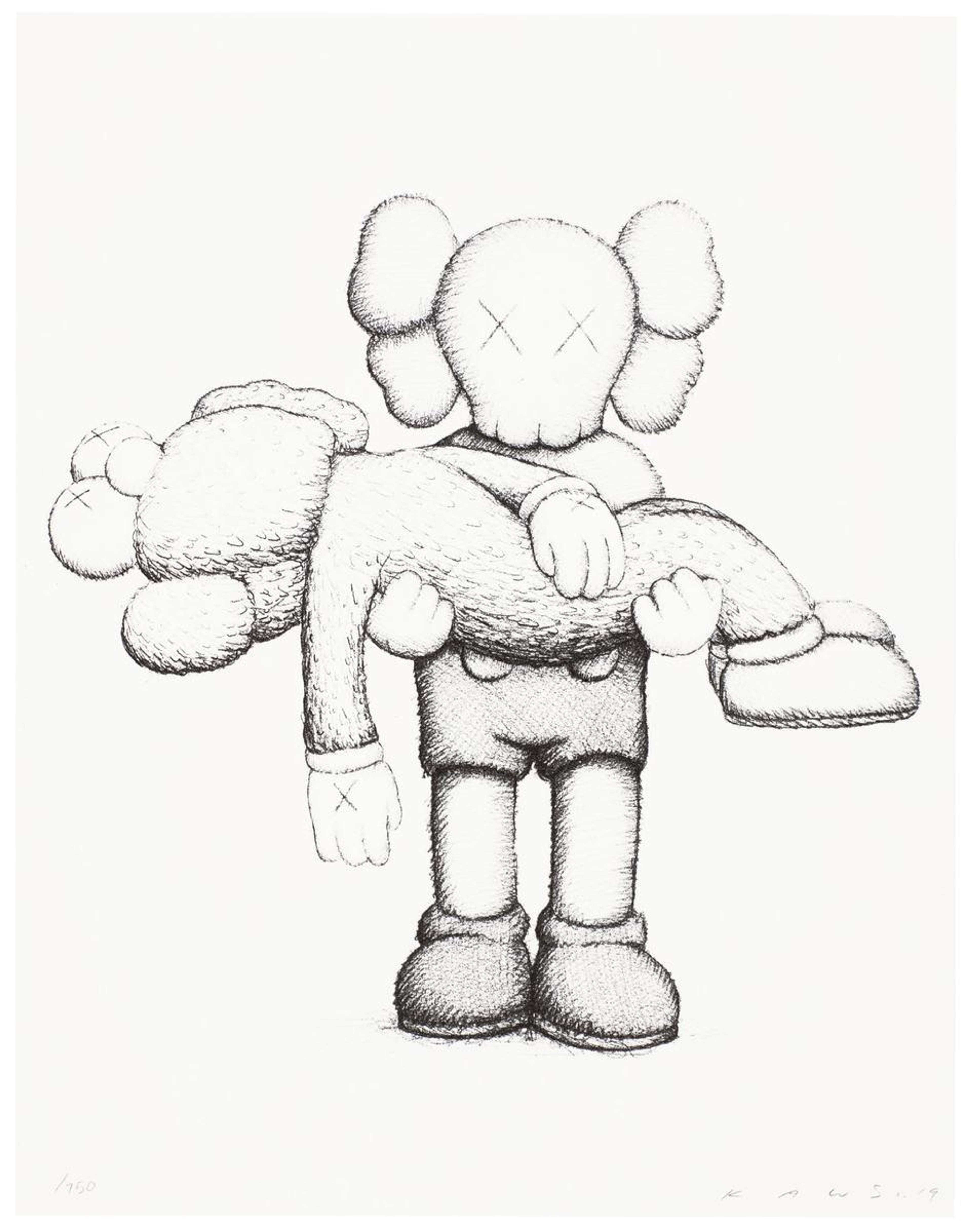 Companionship In the Age Of Loneliness - Signed Print by KAWS 2019 - MyArtBroker