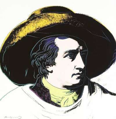 Goethe (F. & S. II.272) - Signed Print by Andy Warhol 1982 - MyArtBroker