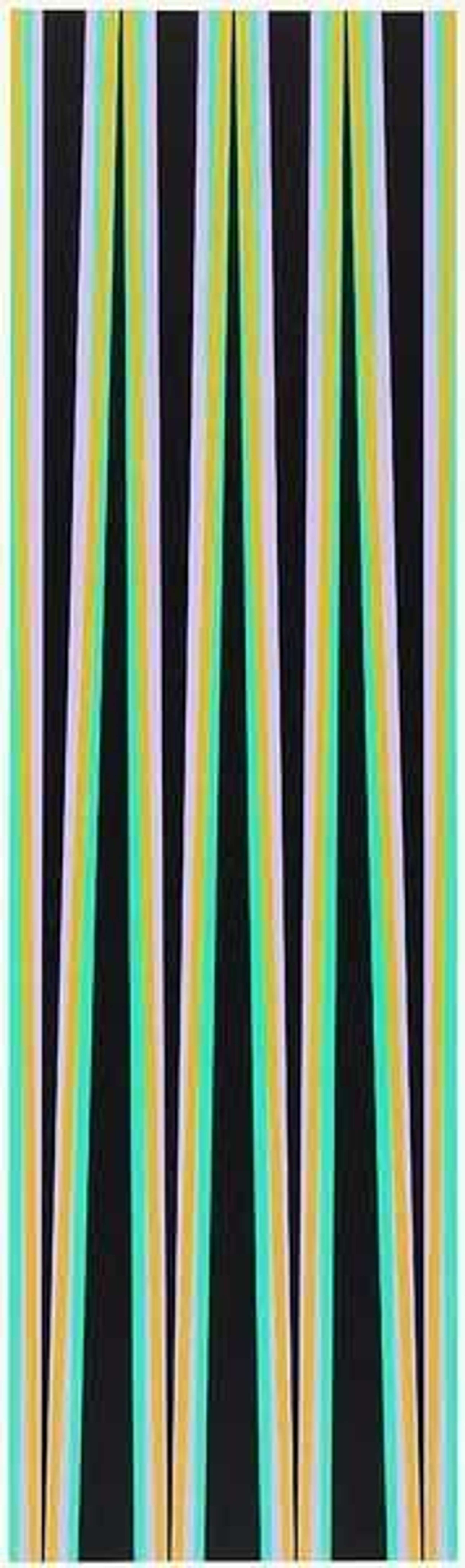 Elongated Triangles 6 - Signed Print by Bridget Riley 1971 - MyArtBroker