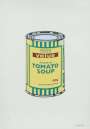 Banksy: Soup Can (yellow, emerald and brown) - Signed Print