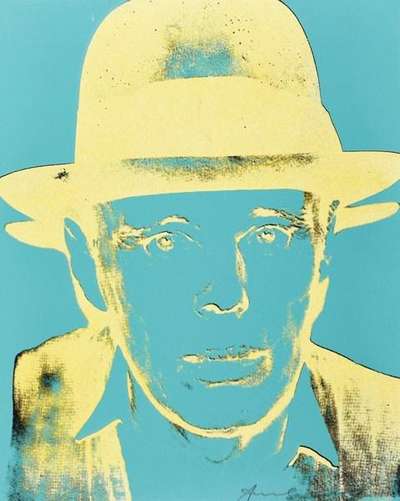 Joseph Beuys: State III (F. & S. II.244) - Signed Print by Andy Warhol 1980 - MyArtBroker