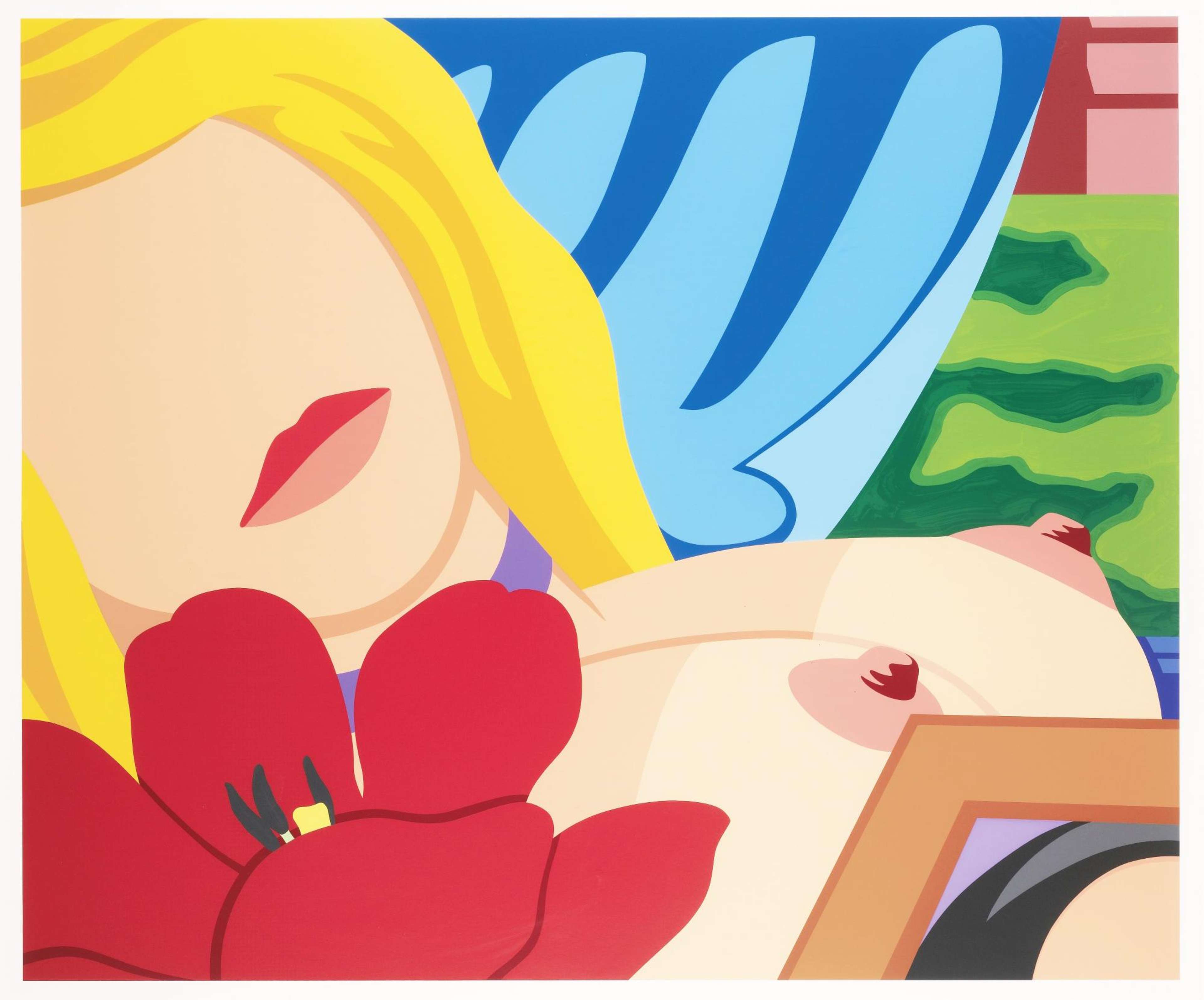 Bedroom Blonde - Signed Print by Tom Wesselmann 1998 - MyArtBroker