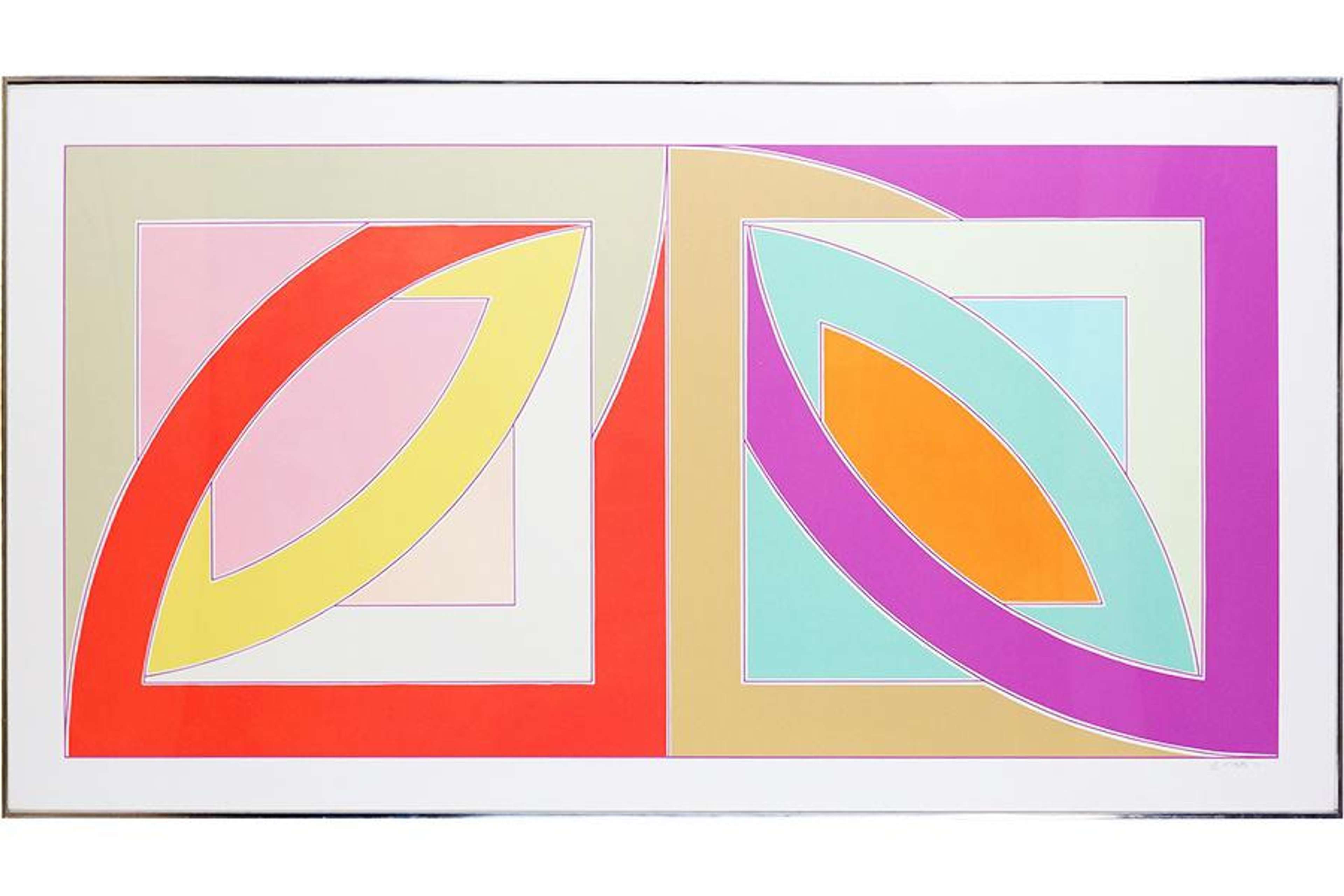 Bonne Bay - Signed Print by Frank Stella 1971 - MyArtBroker