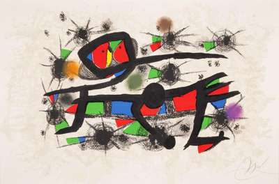 Peinture = Poésie - Signed Print by Joan Miró 1976 - MyArtBroker