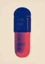 Damien Hirst: The Cure (peach cream, ultramarine, lust) - Signed Print