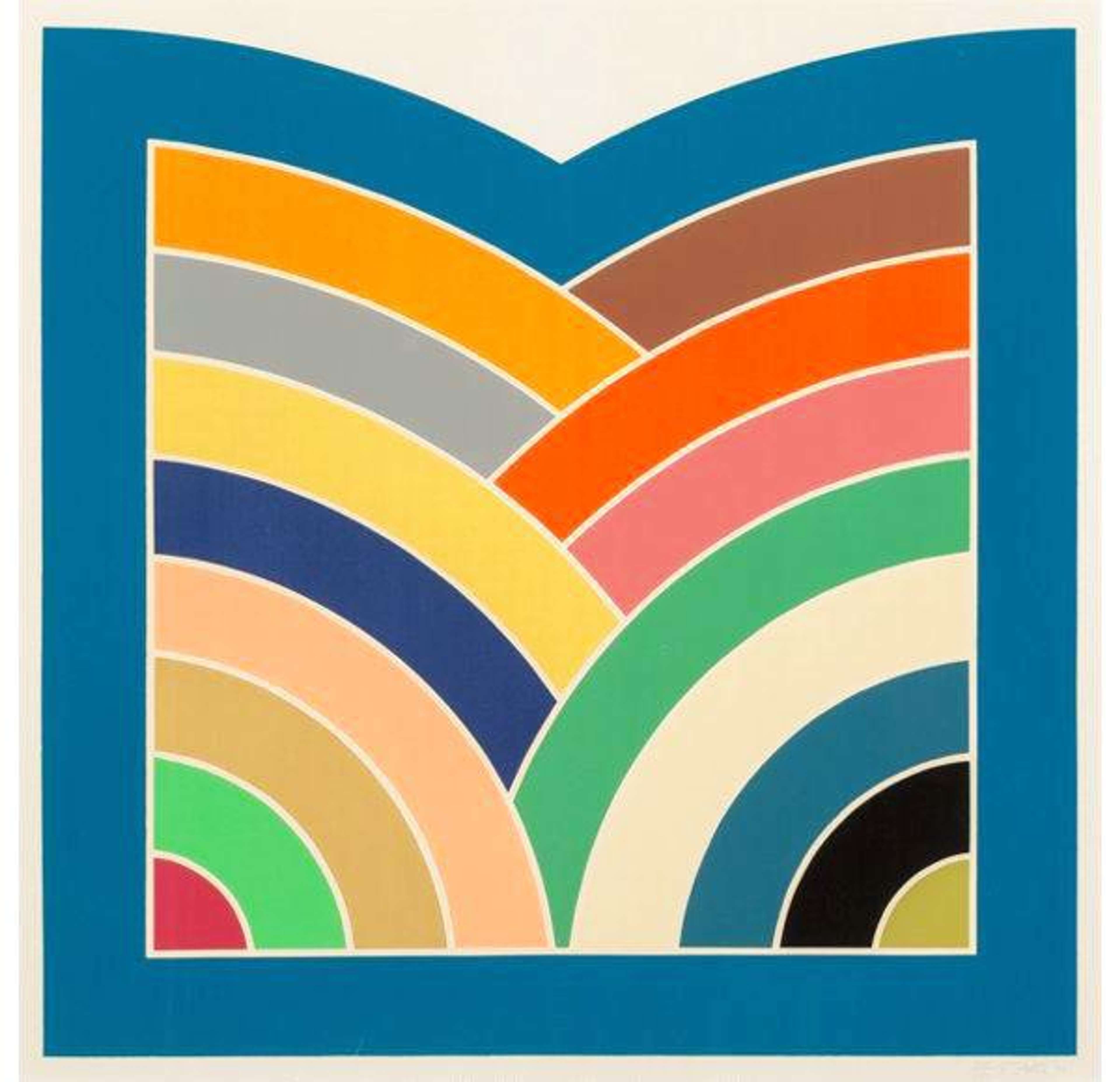 Metropolitan Museum of Art 1870-1970 - Signed Print by Frank Stella 1970 - MyArtBroker