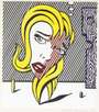 Roy Lichtenstein: Blonde - Signed Print