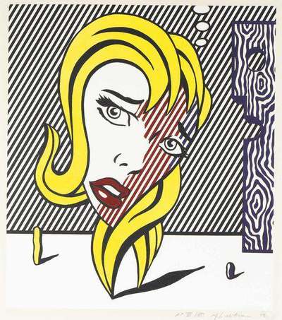 Blonde - Signed Print by Roy Lichtenstein 1978 - MyArtBroker