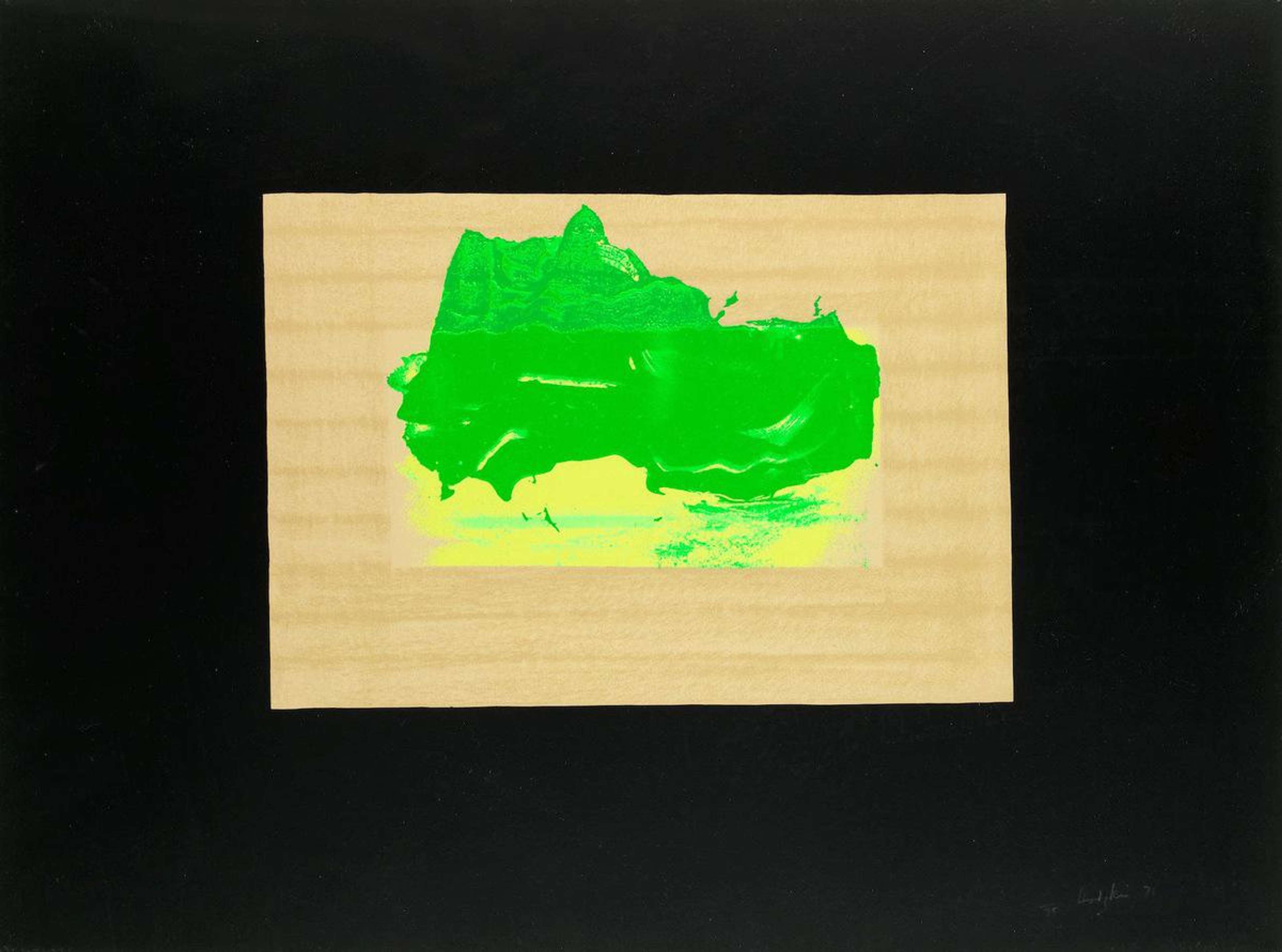 Indian View D - Signed Print by Howard Hodgkin 1971 - MyArtBroker