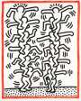 Keith Haring: Three Lithographs 3 - Signed Print