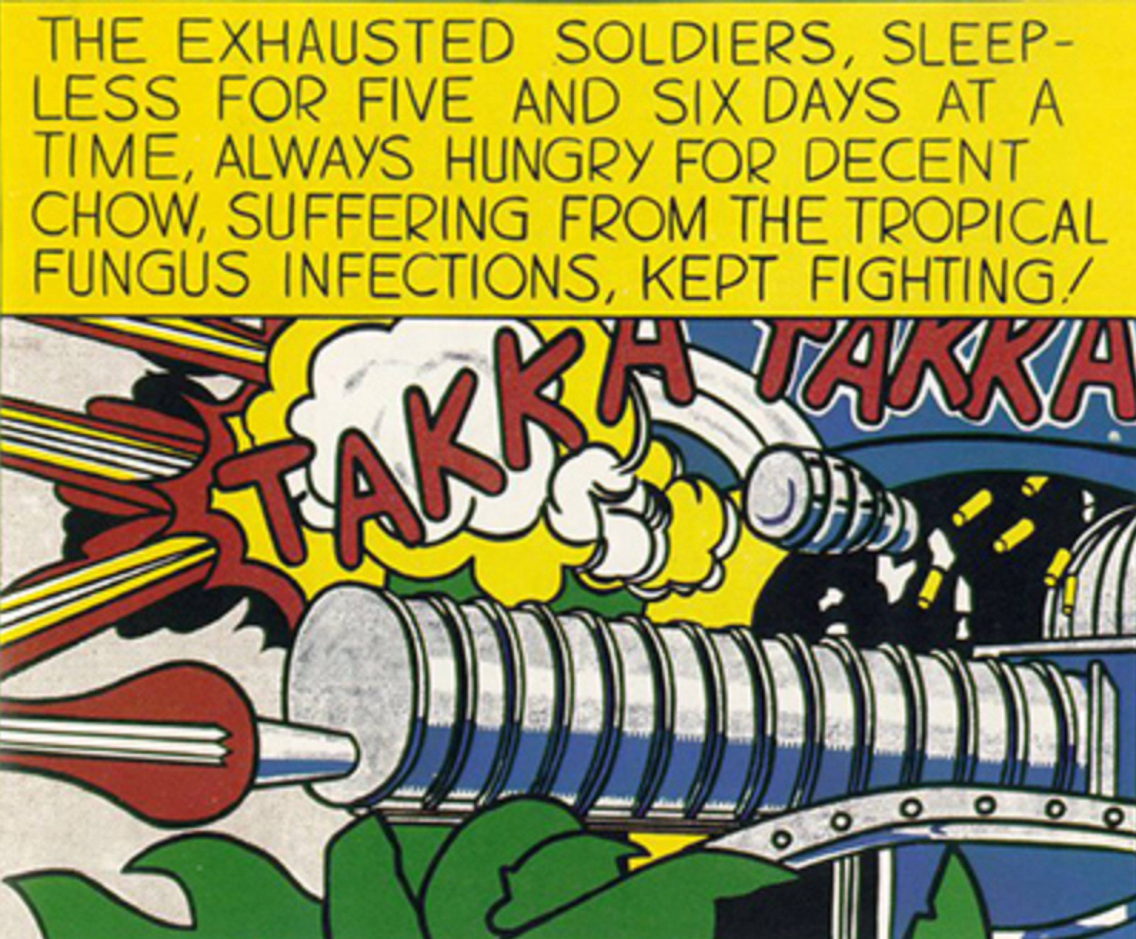 Takka Takka by Roy Lichtenstein 