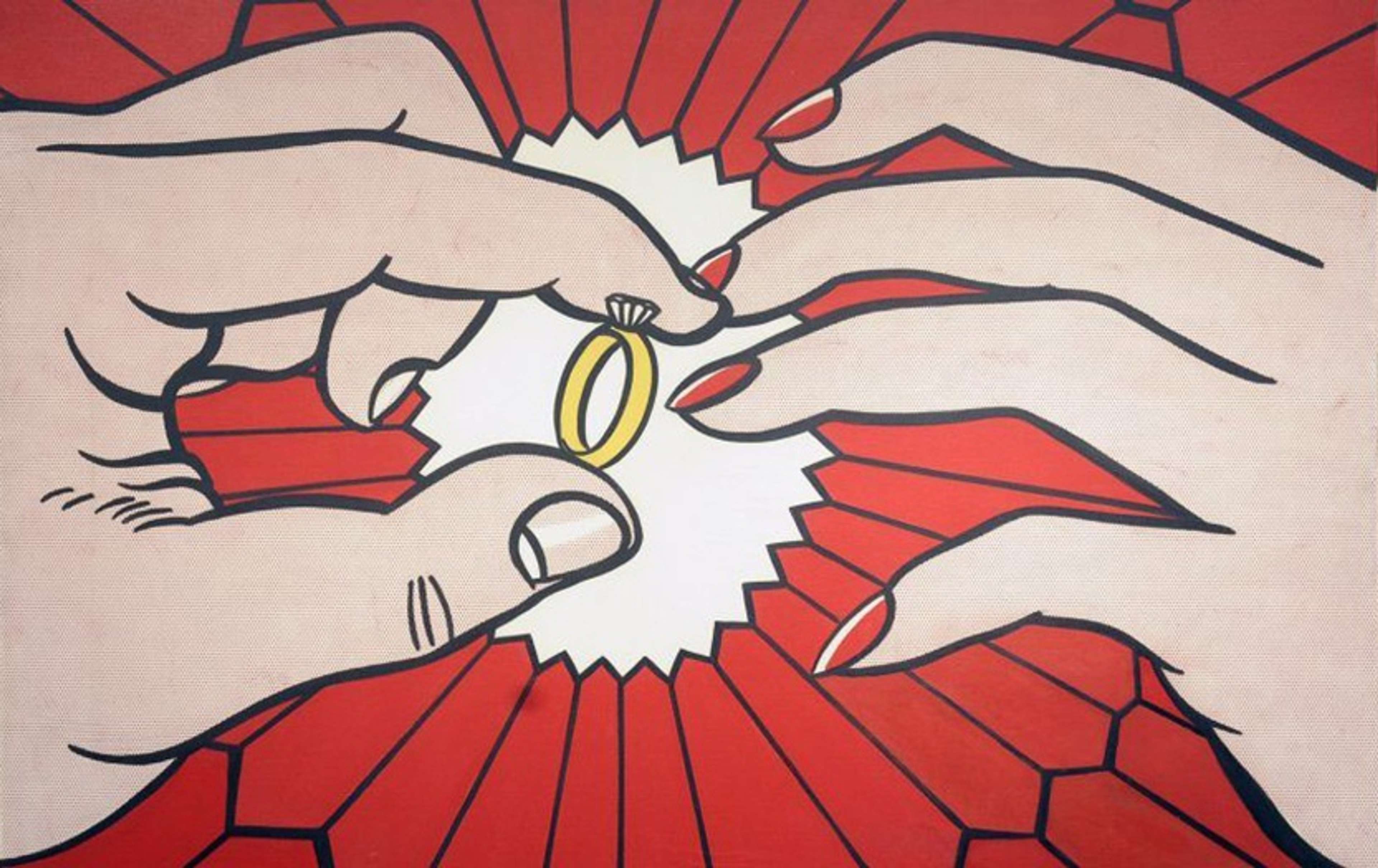 The Ring (Engagement) by Roy Lichtenstein