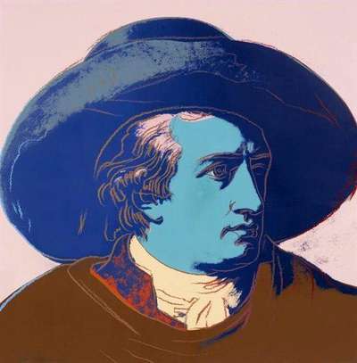 Goethe (F. & S. II.270) - Signed Print by Andy Warhol 1982 - MyArtBroker