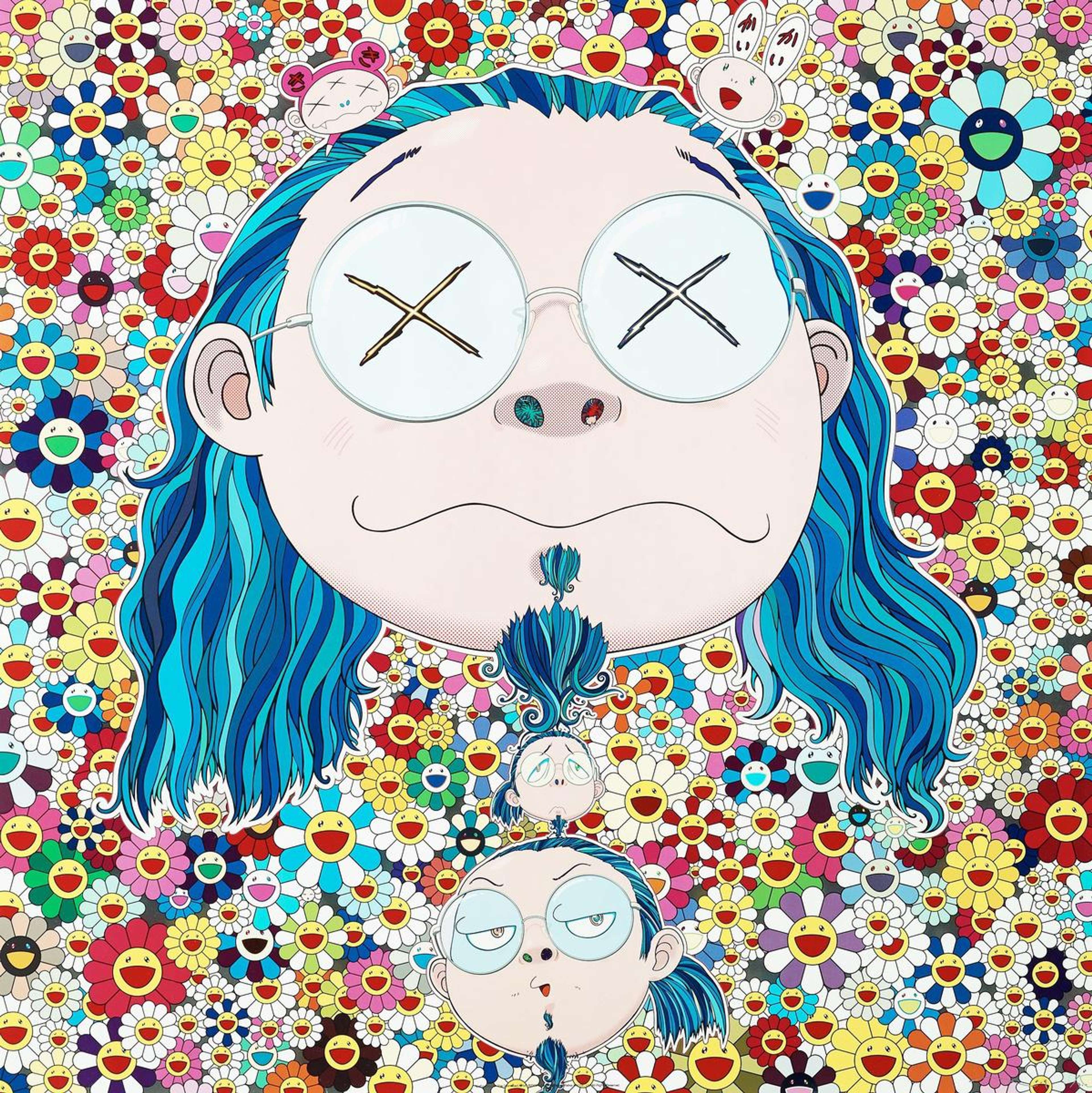 Self Portrait Of The Distressed Artist - Signed Print by Takashi Murakami 2009 - MyArtBroker