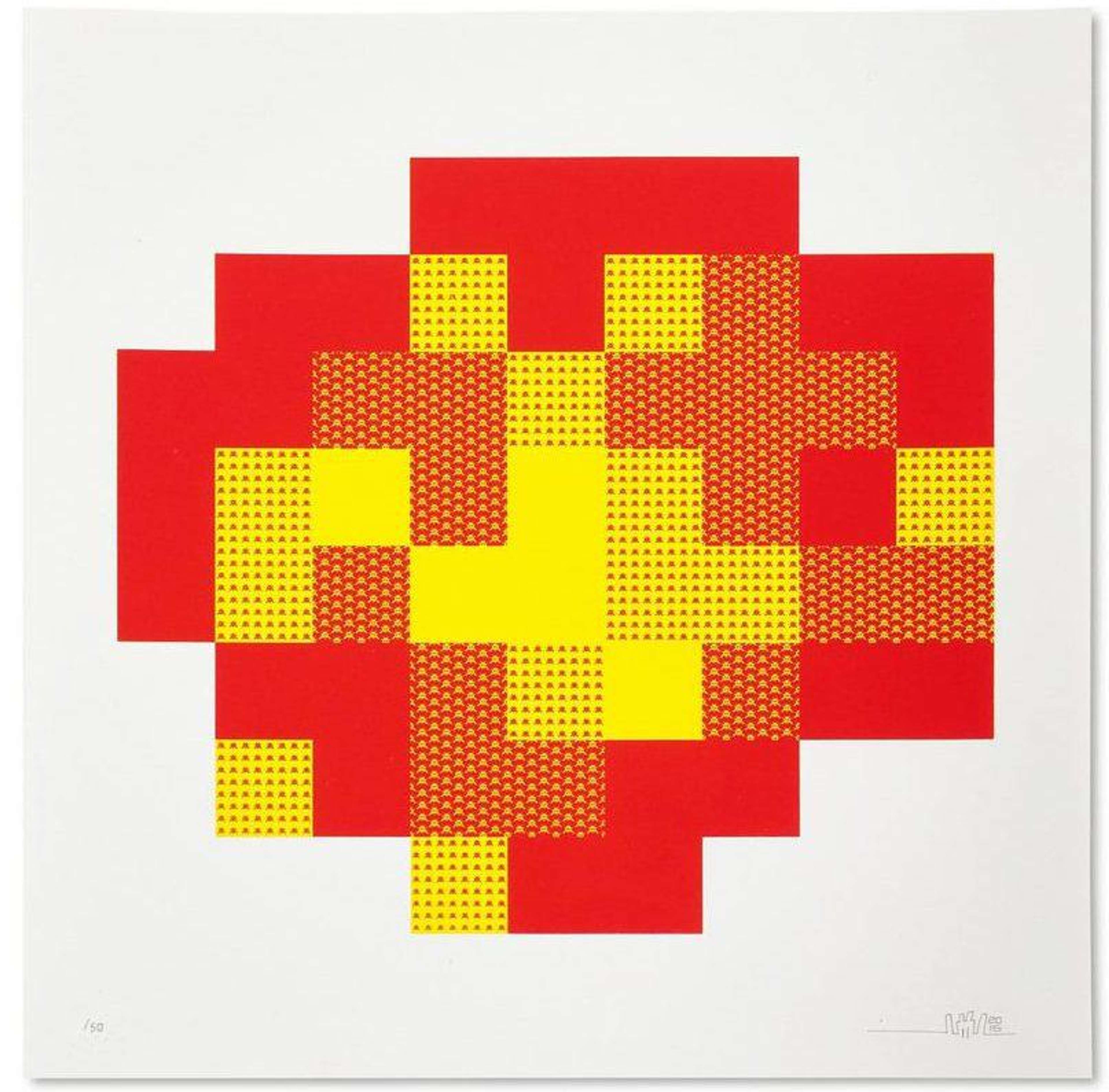 Explosion - Signed Print by Invader 2015 - MyArtBroker