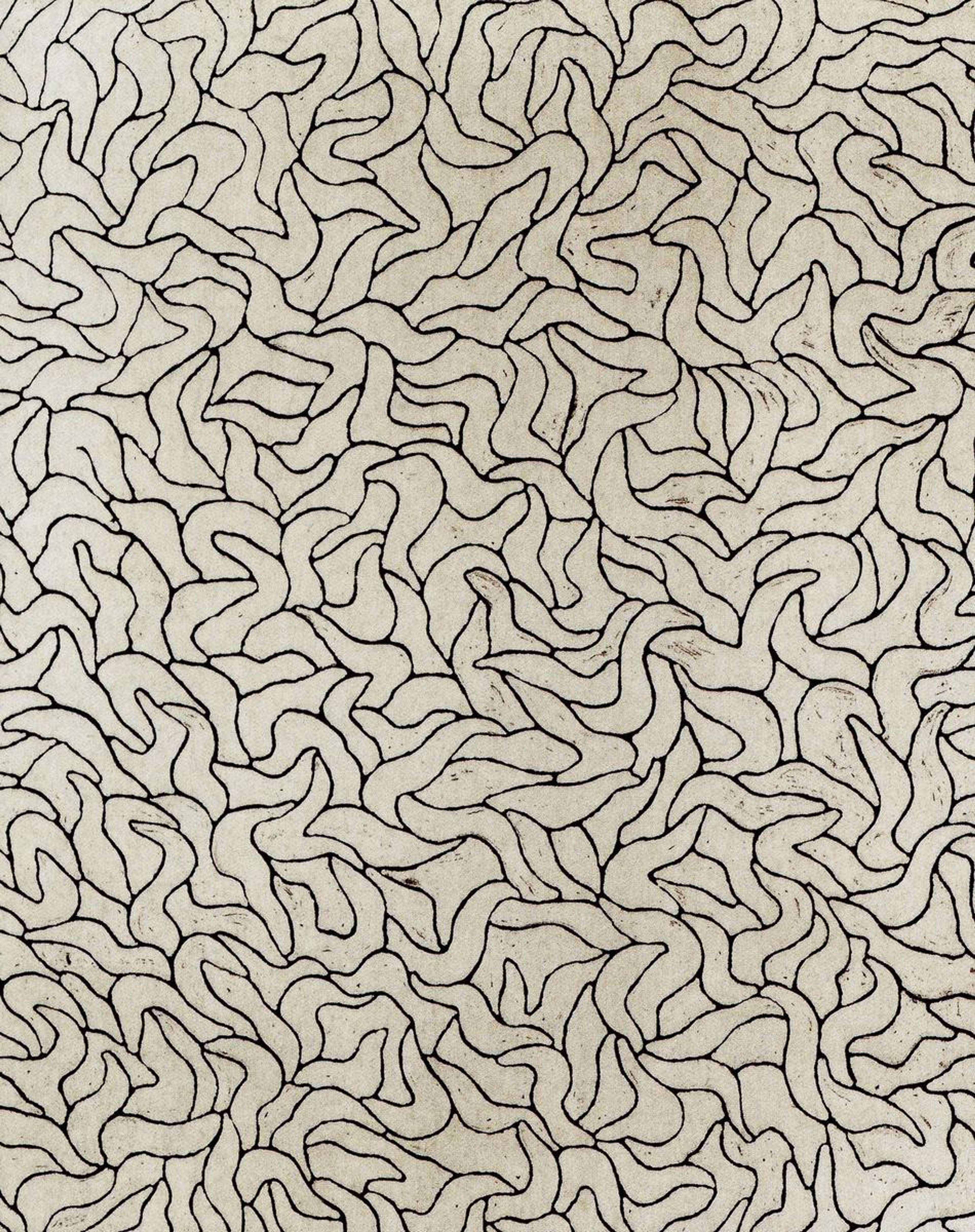 River Wave - Signed Print by Yayoi Kusama 1993 - MyArtBroker