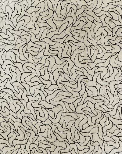 River Wave - Signed Print by Yayoi Kusama 1993 - MyArtBroker