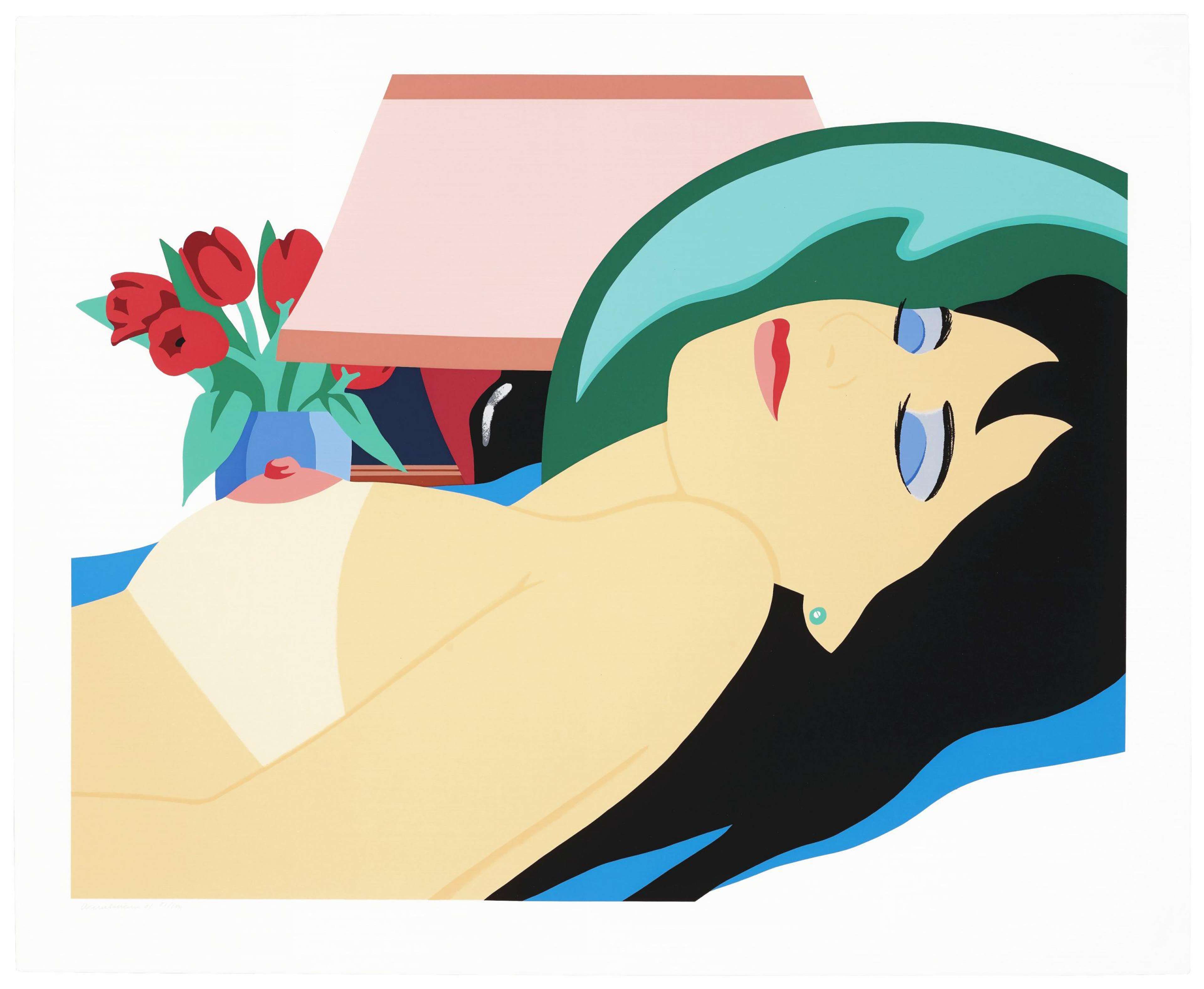 Cynthia Nude - Signed Print by Tom Wesselmann 1982 - MyArtBroker