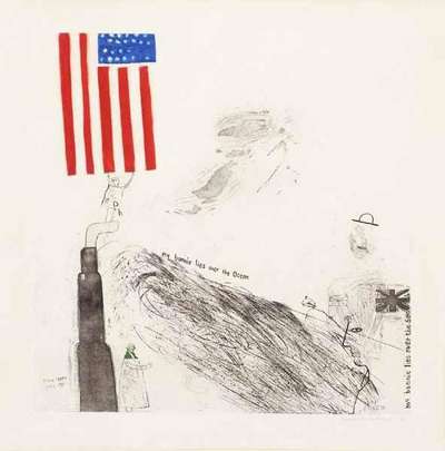 My Bonnie Lies Over The Ocean - Signed Print by David Hockney 1961 - MyArtBroker