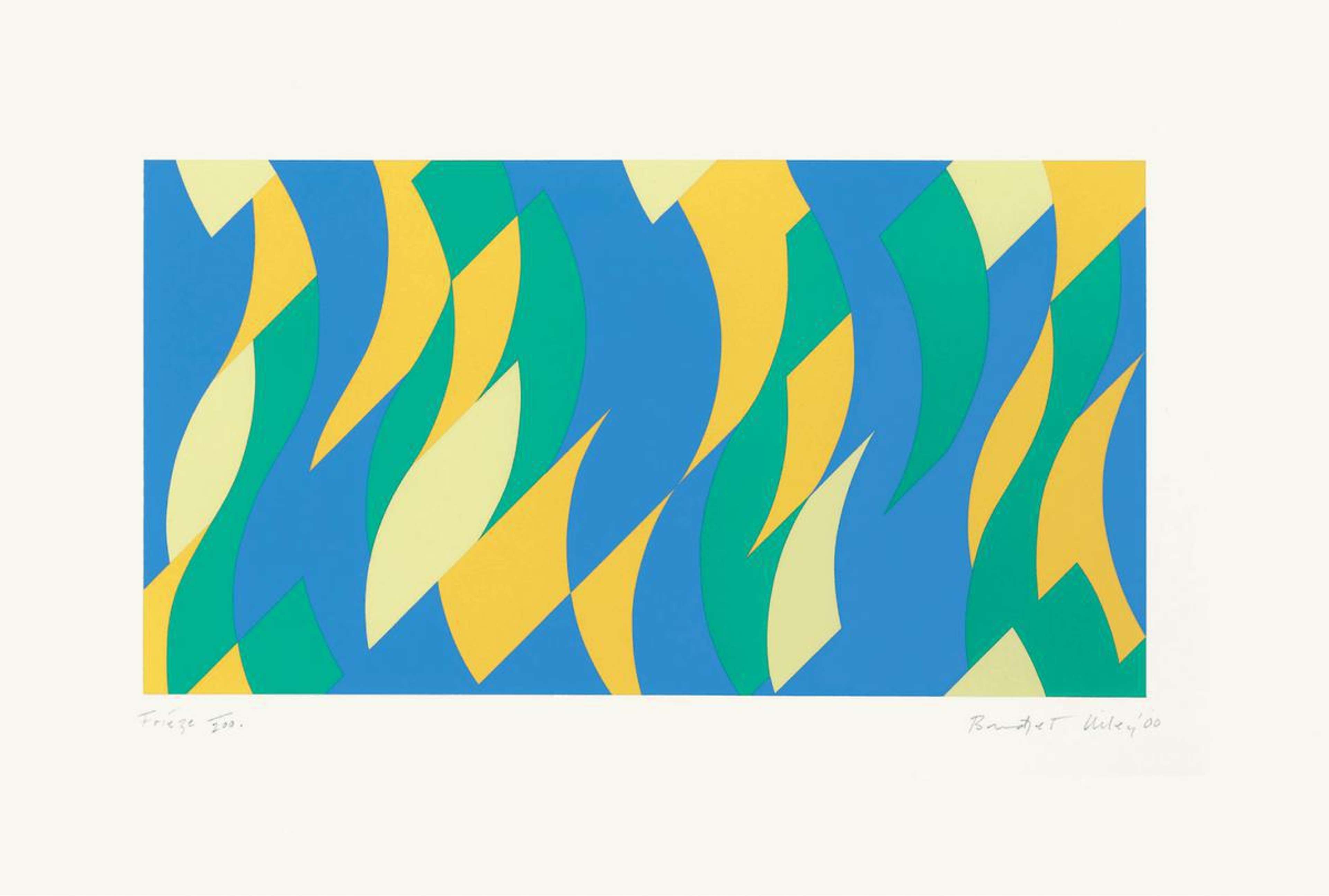 Frieze by Bridget Riley - MyArtBroker