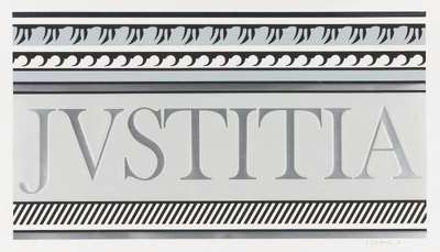 Entablature XA - Signed Print by Roy Lichtenstein 1976 - MyArtBroker