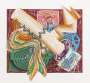 Frank Stella: Then Came A Stick And Beat The Dog - Signed Print
