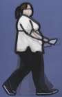 Julian Opie: Nurse - Signed Print