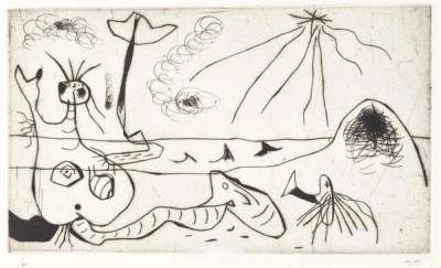 La Baigneuse - Signed Print by Joan Miró 1938 - MyArtBroker