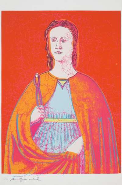 Saint Apollonia (TP) - Signed Print by Andy Warhol 1984 - MyArtBroker