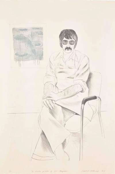 The Master - Signed Print by David Hockney 1973 - MyArtBroker