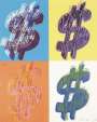 Andy Warhol: Dollar Sign Quad (F. & S. II.284) - Signed Print