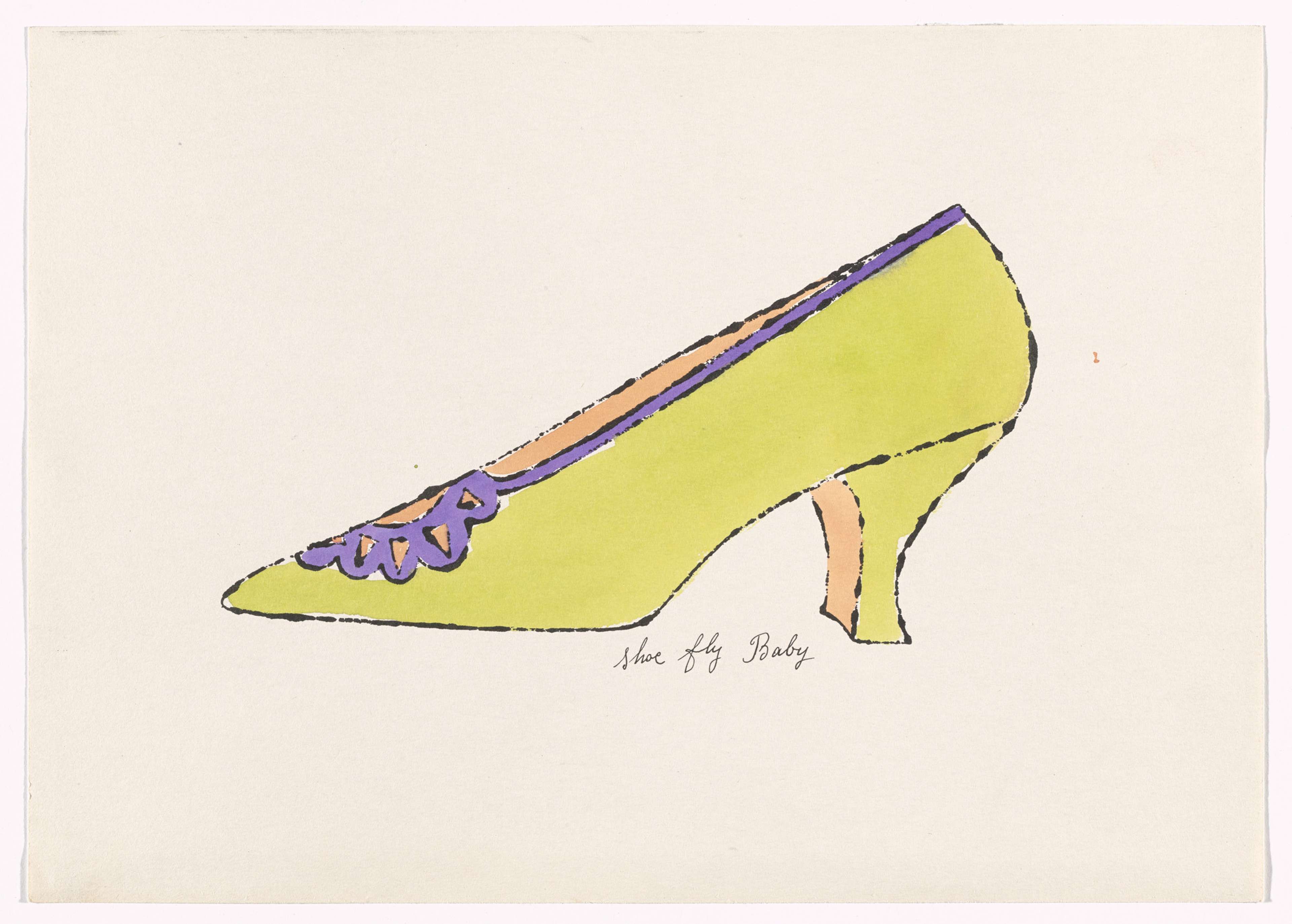 Untitled from À La Recherche Du Shoe Perdu by Andy Warhol