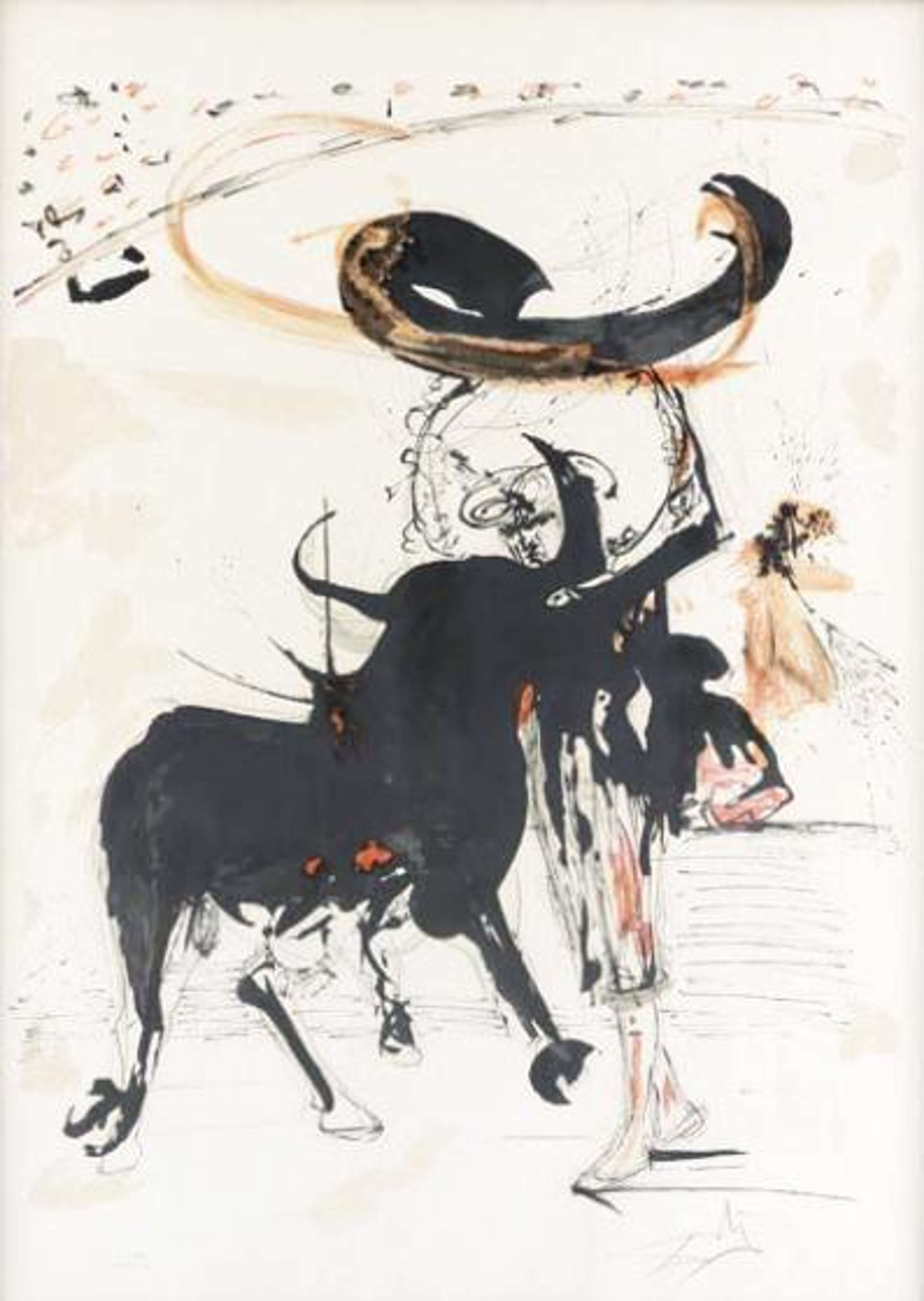 Bullfight No. 2 - Signed Print by Salvador Dali 1965 - MyArtBroker