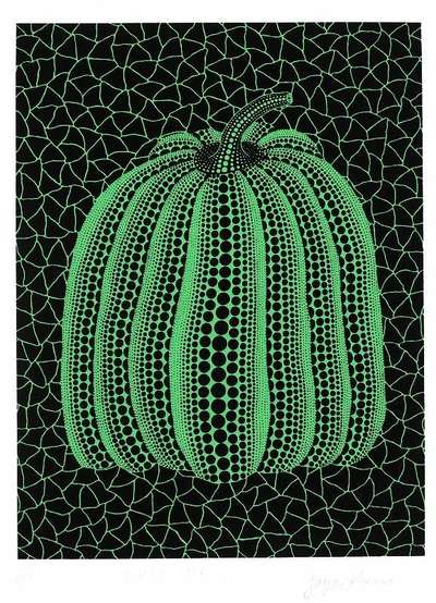 Pumpkin (GT) - Signed Print by Yayoi Kusama 1996 - MyArtBroker
