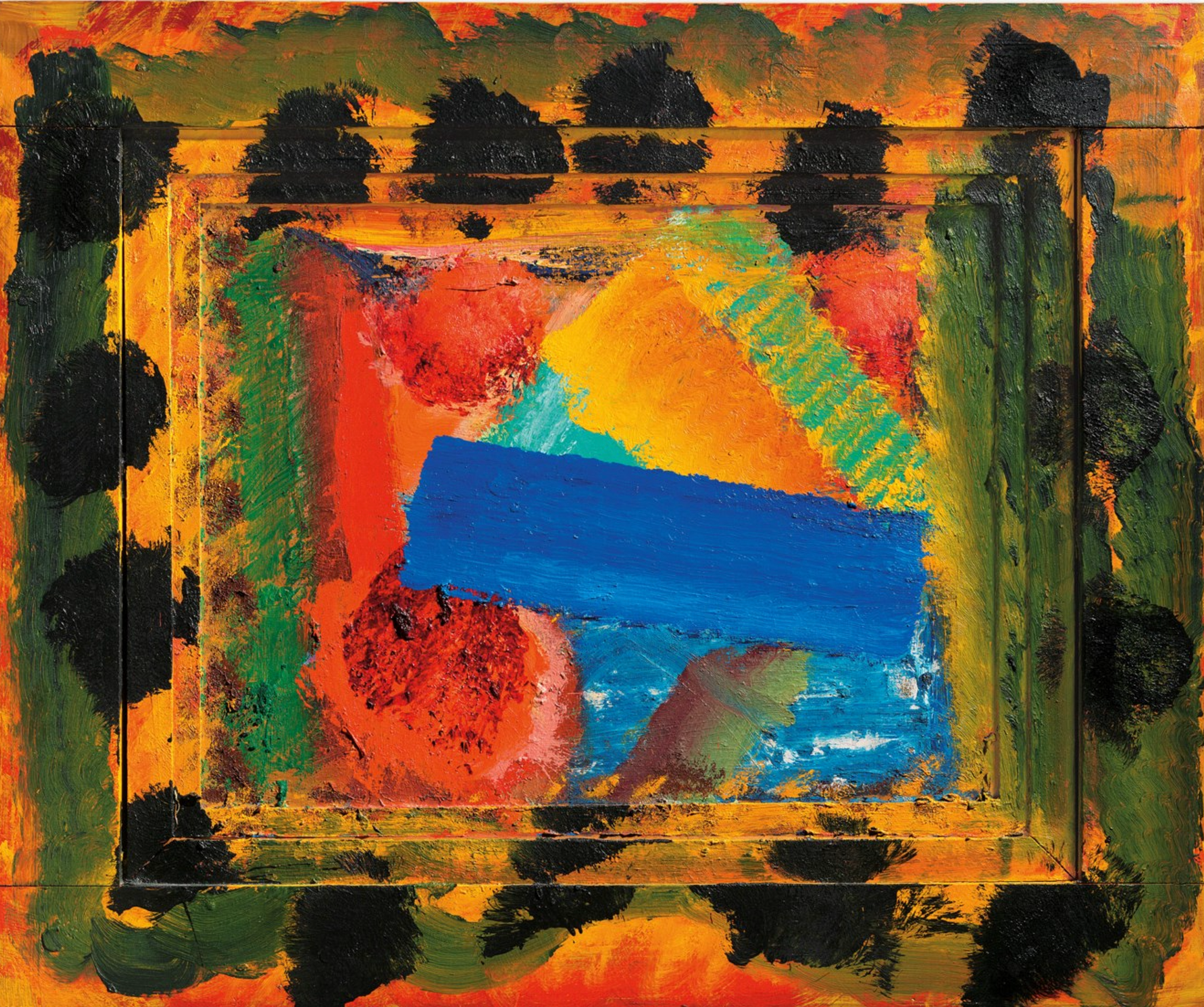 Goodbye To The Bay Of Naples by Howard Hodgkin