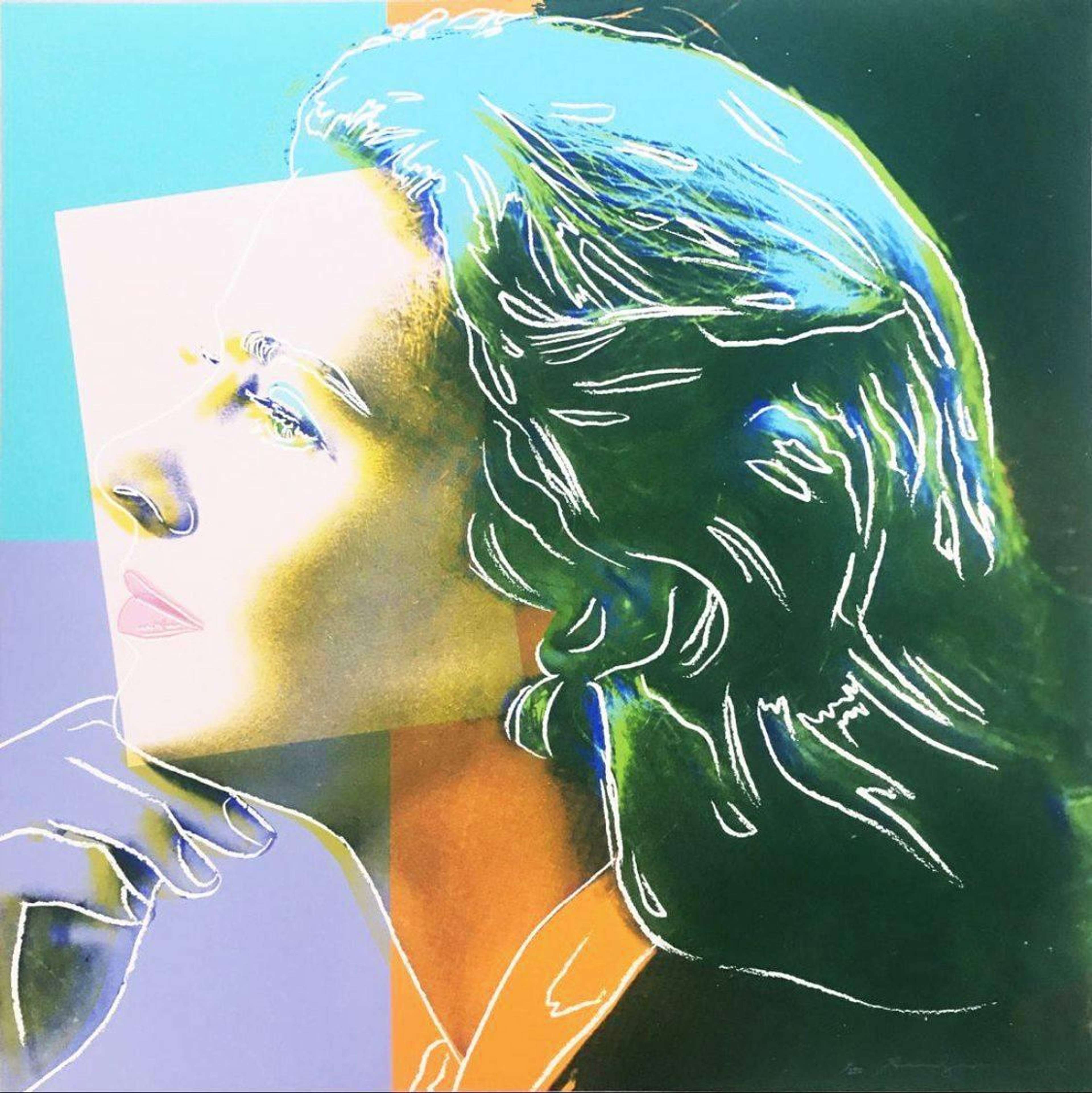 Ingrid Bergman As Herself (F. & S. II.313) - Signed Print by Andy Warhol 1983 - MyArtBroker