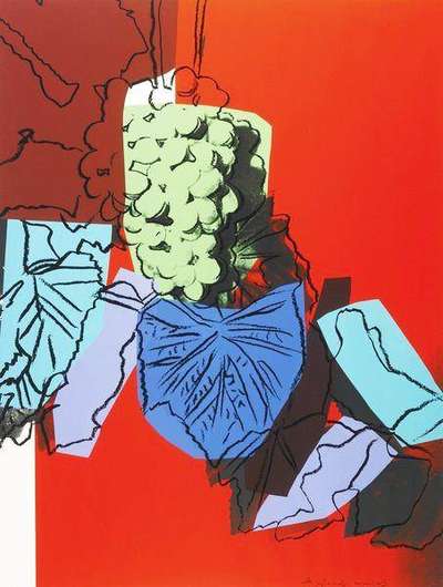 Grapes (F. & S. II.194) - Signed Print by Andy Warhol 1979 - MyArtBroker