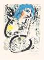 Marc Chagall: Autoportrait - Signed Print