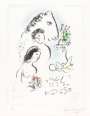 Marc Chagall: Les Amoureux - Signed Print