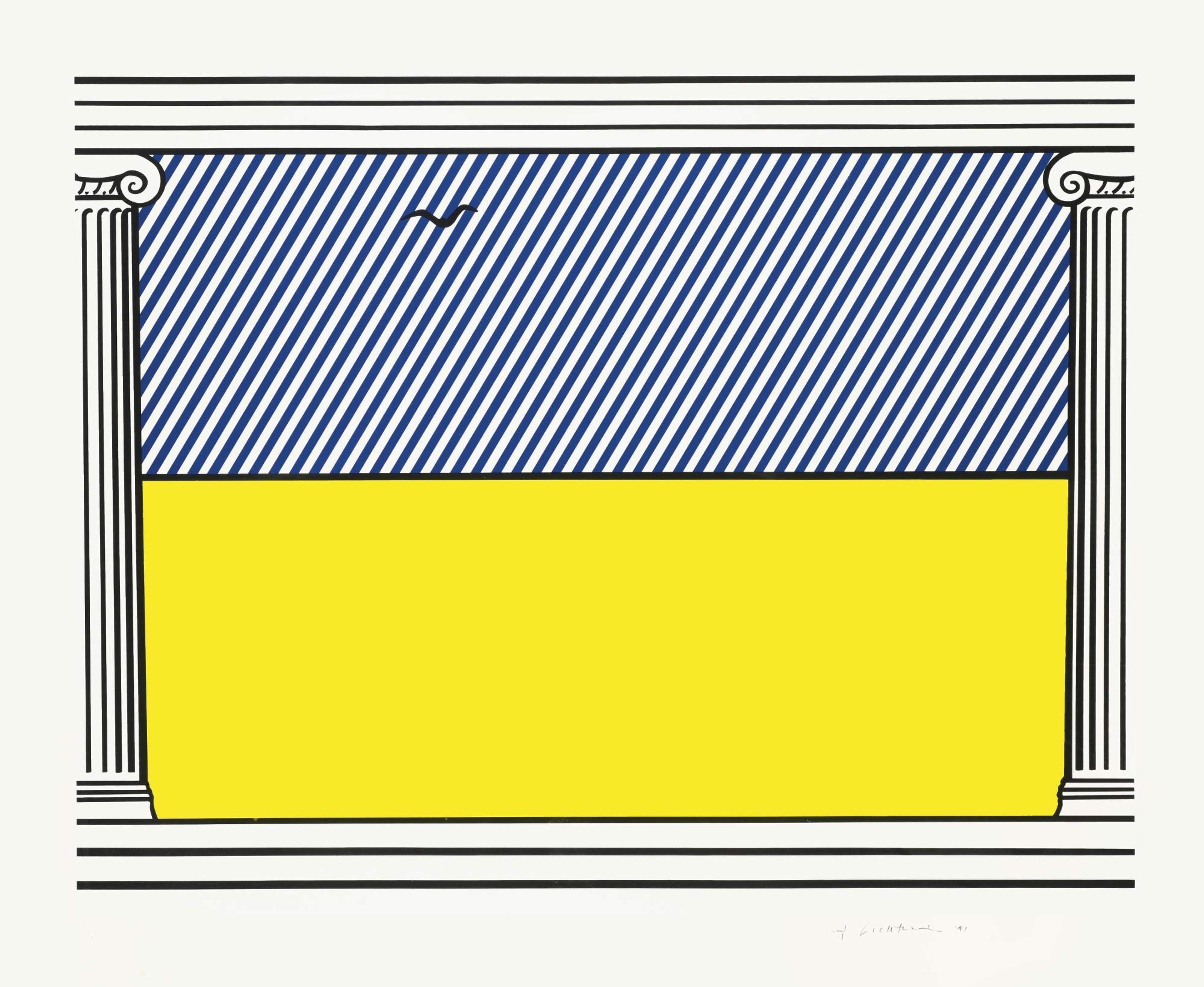 Liberté - Signed Print by Roy Lichtenstein 1991 - MyArtBroker