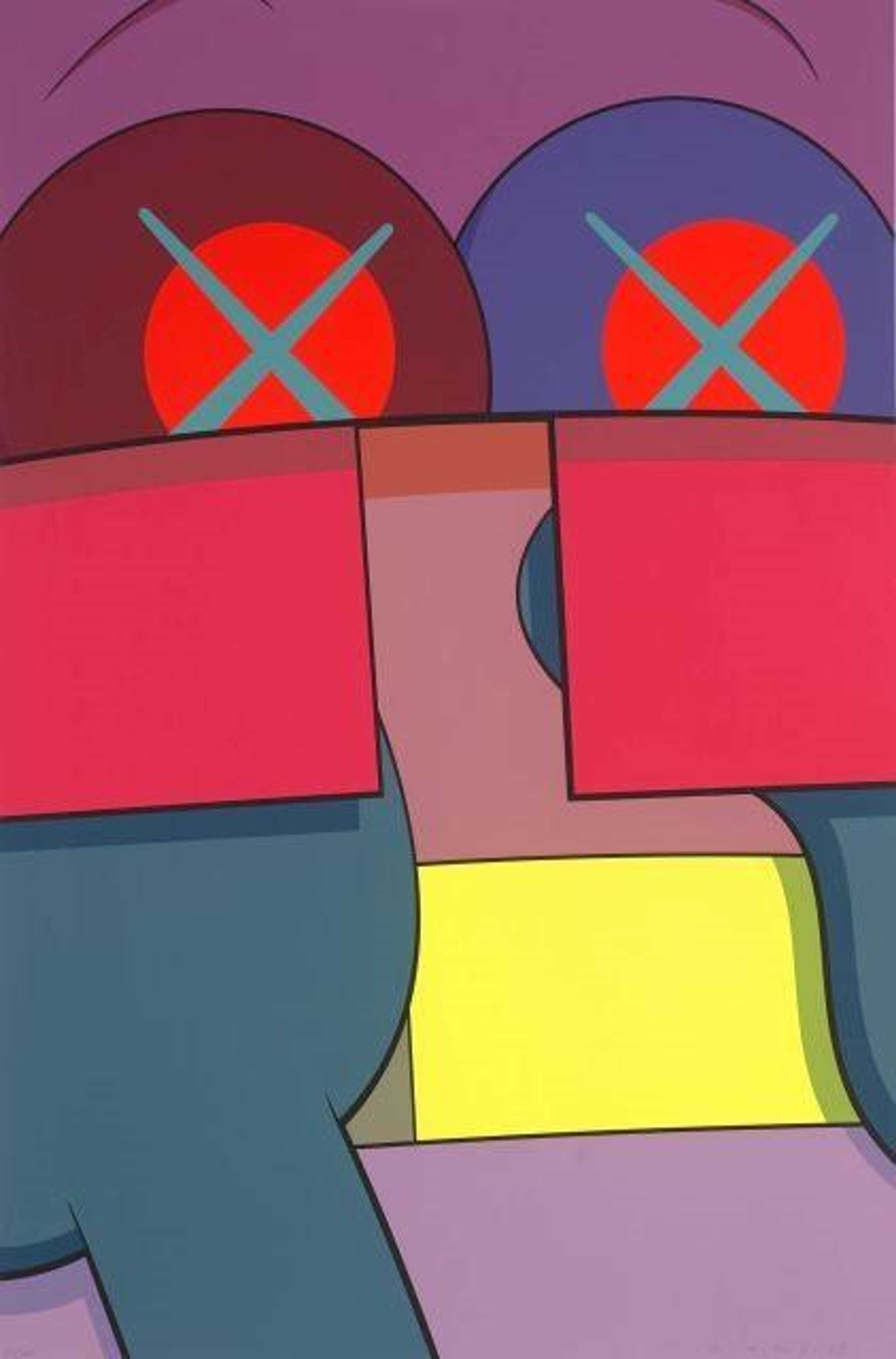 Ups And Downs 2 - Signed Print by KAWS 2013 - MyArtBroker