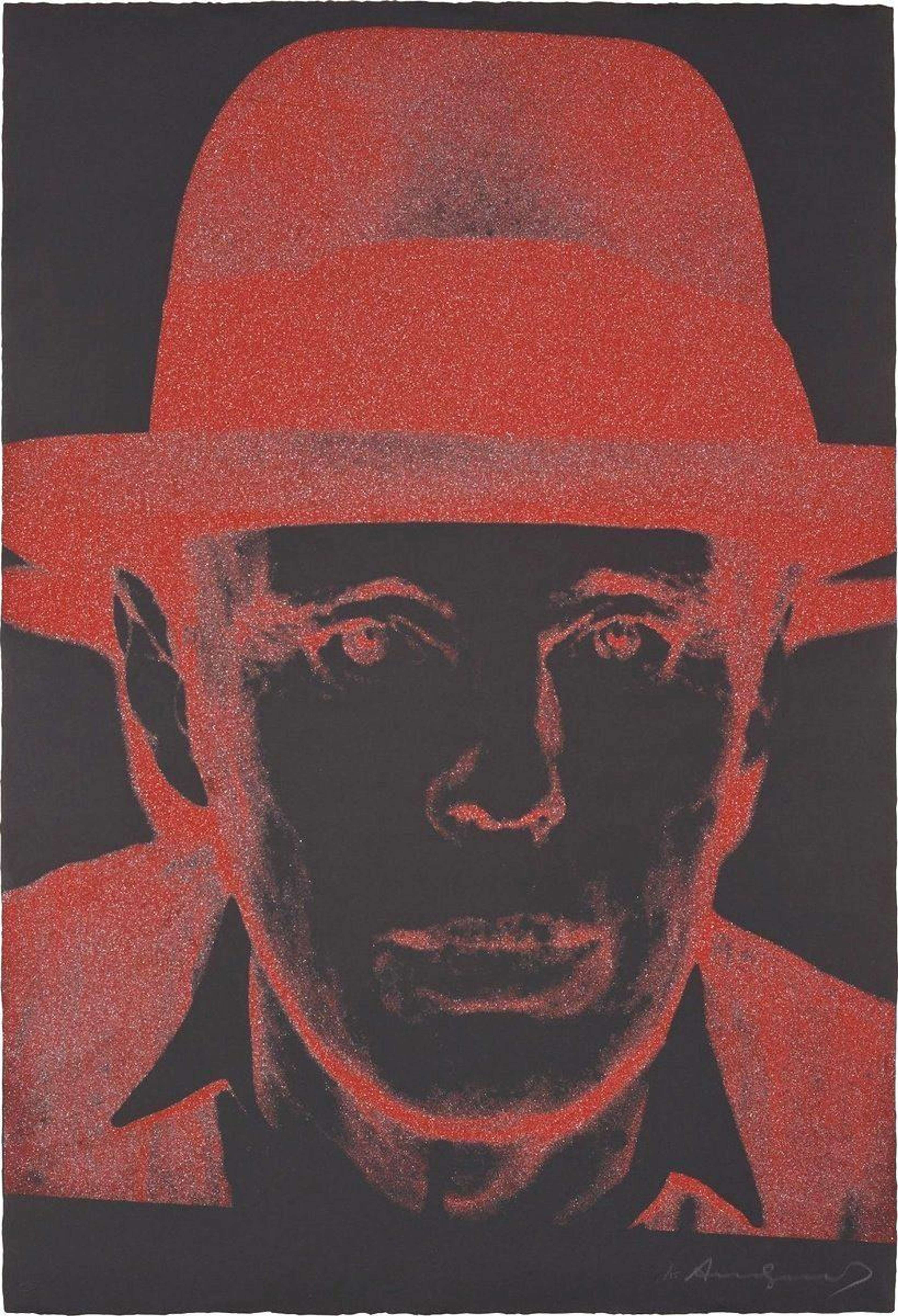 Joseph Beuys (F. & S. II.247) - Signed Print by Andy Warhol 1980 - MyArtBroker