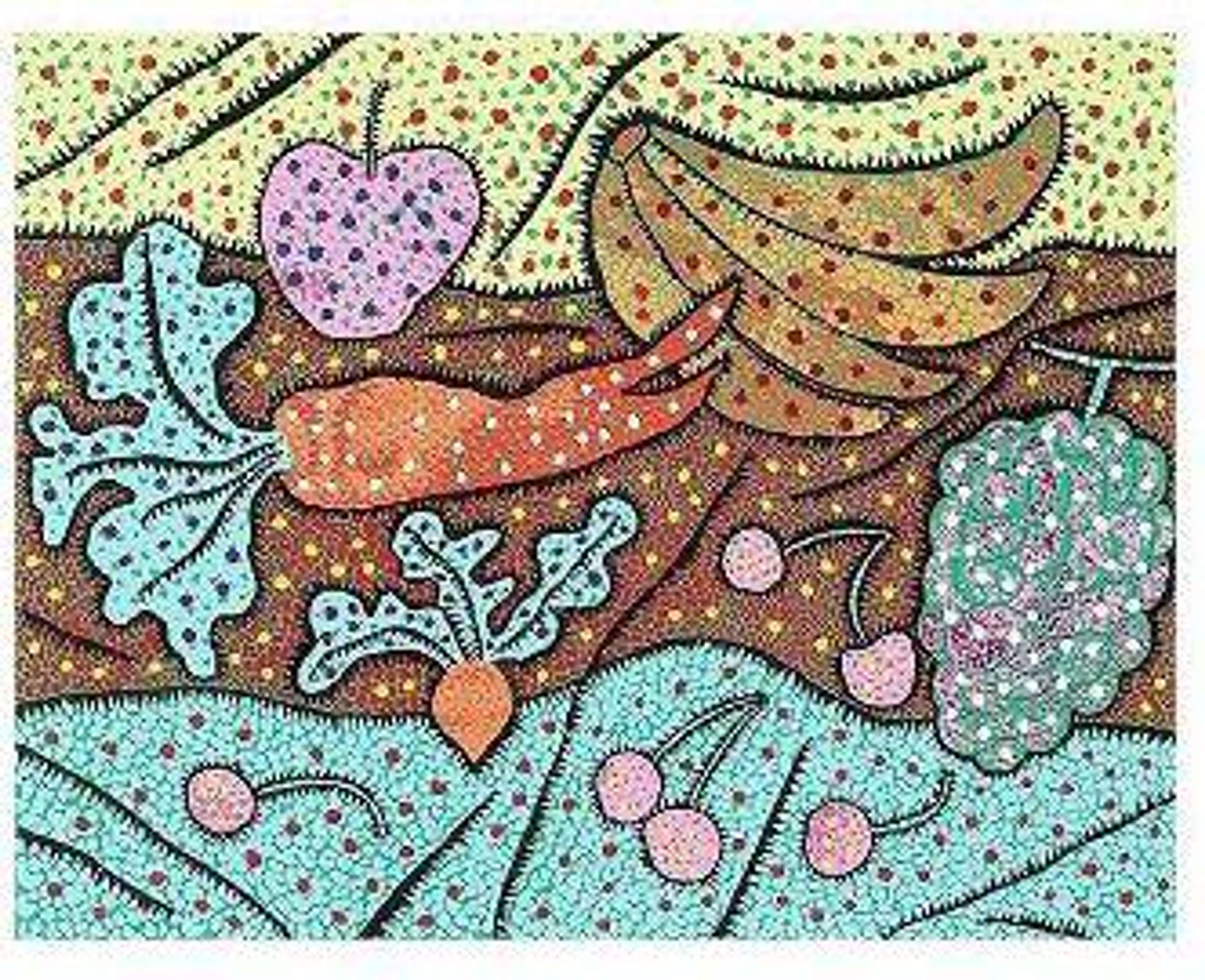 Standing In The Visionary Field - Signed Print by Yayoi Kusama 1979 - MyArtBroker