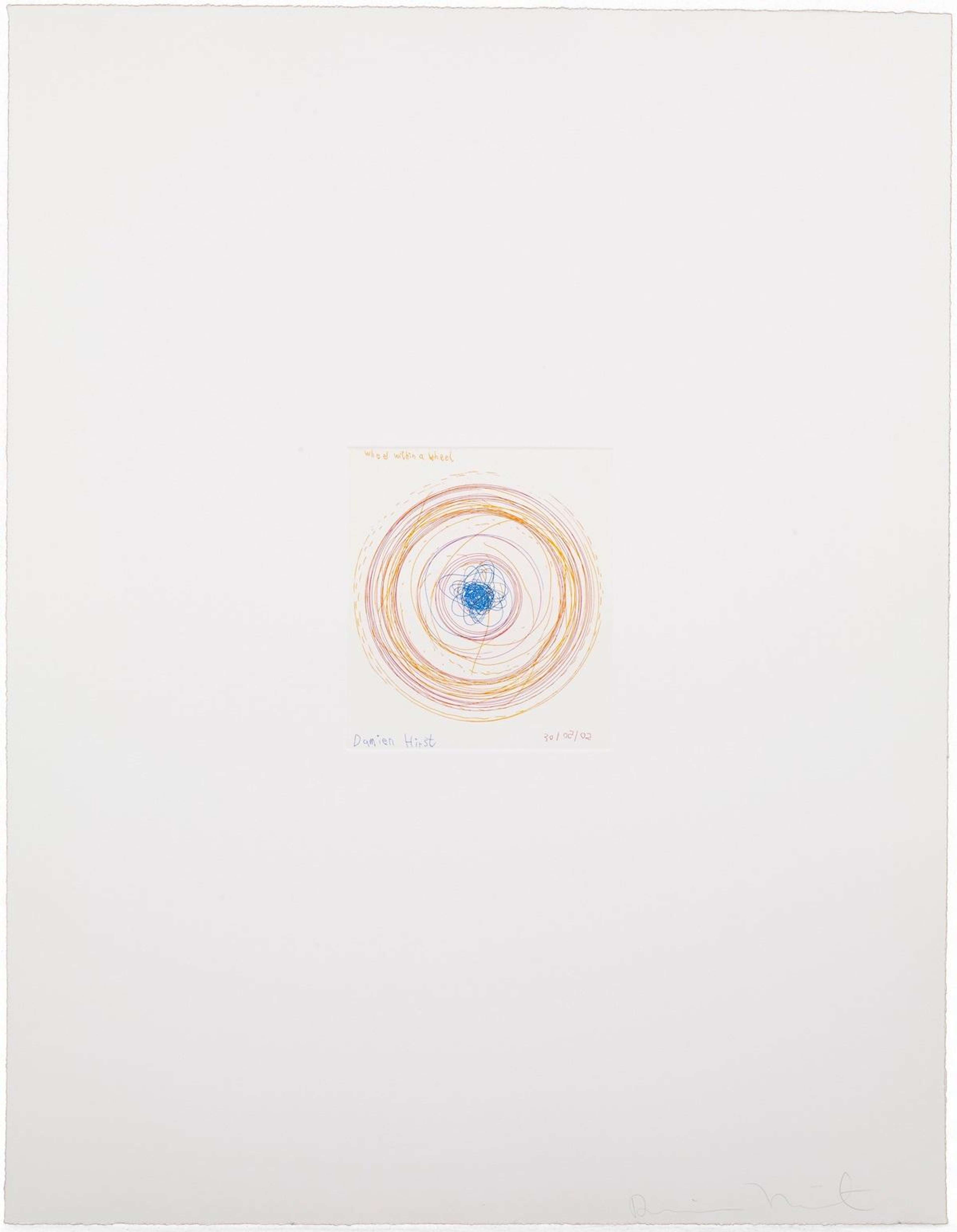 Wheel Within A Wheel - Signed Print by Damien Hirst 2002 - MyArtBroker