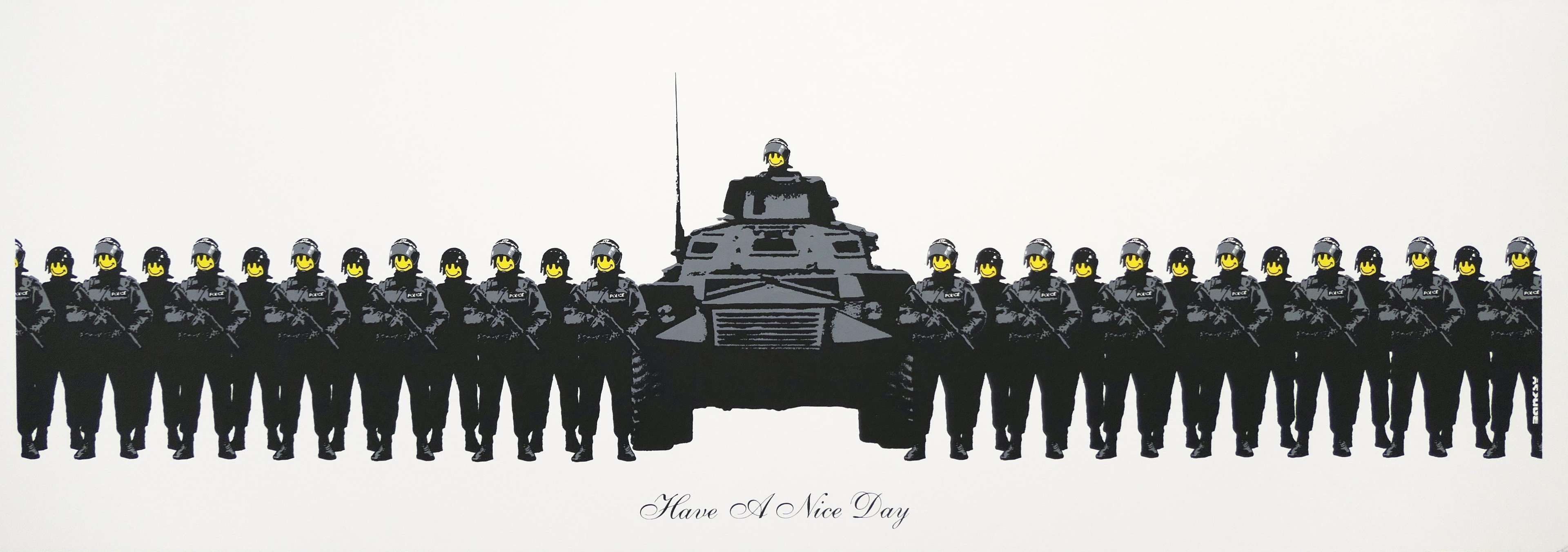 Have A Nice Day - Unsigned Print by Banksy 2003 - MyArtBroker